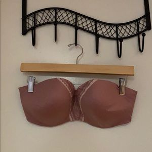 VS Pink strapless bra